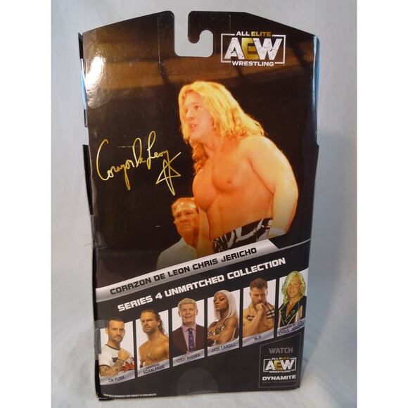 AEW Luminaries S4 #24 Chris Jericho Corazon De Leon Figure NIB Sealed - Picture 6 of 11